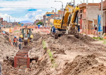 Obra de agua y desagüe es muy esperada en Juliaca, ya que permitirá cerrar brechas de saneamiento.