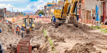 Obra de agua y desagüe es muy esperada en Juliaca, ya que permitirá cerrar brechas de saneamiento.