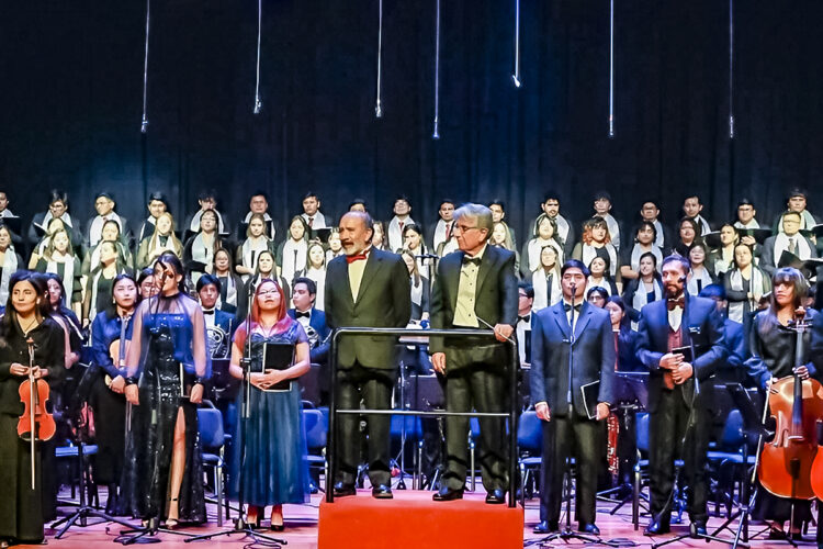 Este concierto estará bajo la dirección de los maestros Augusto Vera Béjar y Jorge Lovón Caparó.