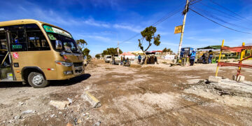 Las obras de la avenida Miguel Grau, en Paucarpata, deben culminar en mayo de 2026.