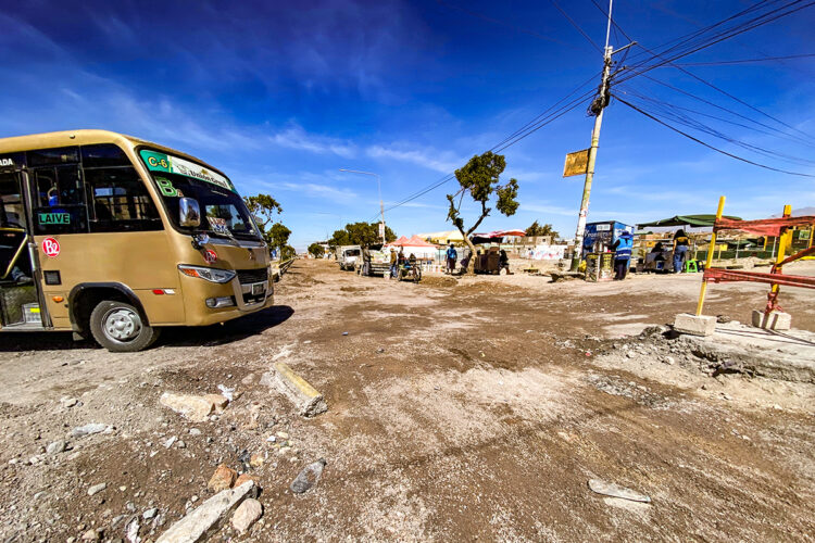 Las obras de la avenida Miguel Grau, en Paucarpata, deben culminar en mayo de 2026.