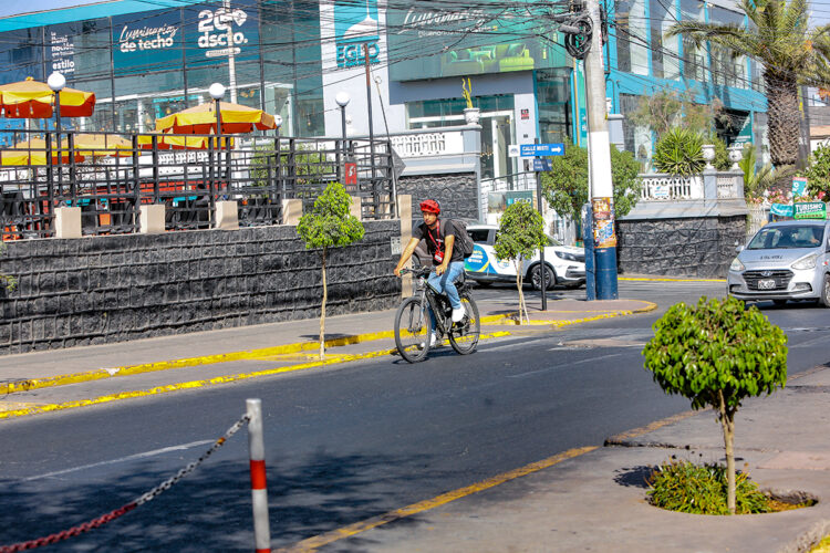 El PDM plantea nuevos espacios para los ciclistas de Arequipa, tanto en zonas urbanas como recreativas.