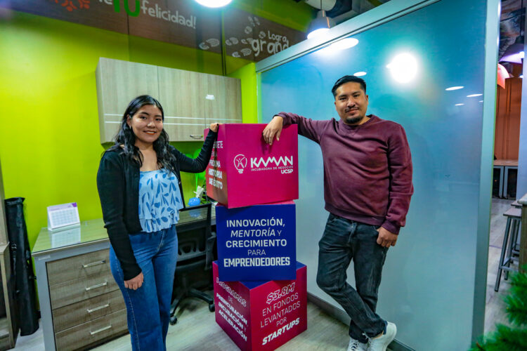 Equipo de Sellient participó en el programa de incubación de Kaman de la Universidad Católica San Pablo.