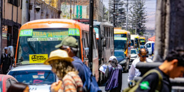 El centro histórico de Arequipa, por sus calles estrechas, es una de las zonas más congestionadas.