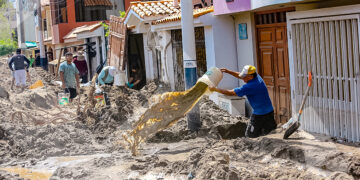 Solo en Yanahuara, unas 450 viviendas resultaron afectadas tras el desborde de la torrentera.