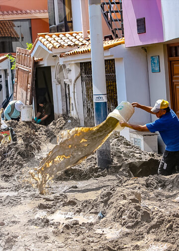 Solo en Yanahuara, unas 450 viviendas resultaron afectadas tras el desborde de la torrentera.