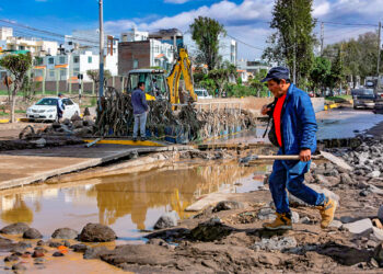 La reducción considerable del cauce de la torrentera Chullo fue un factor determinante en la ocurrencia del desastre.