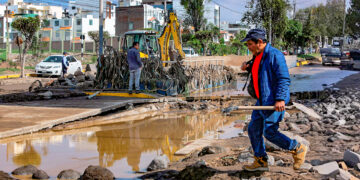 La reducción considerable del cauce de la torrentera Chullo fue un factor determinante en la ocurrencia del desastre.