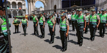 Unos 469 policías dejaron de trabajar en Arequipa en 2026.