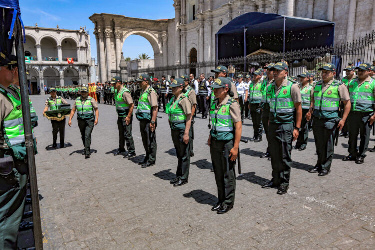 Unos 469 policías dejaron de trabajar en Arequipa en 2026.