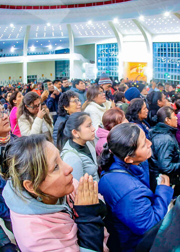 El objetivo es claro: llegar ante la Virgen para agradecer por los favores concedidos.