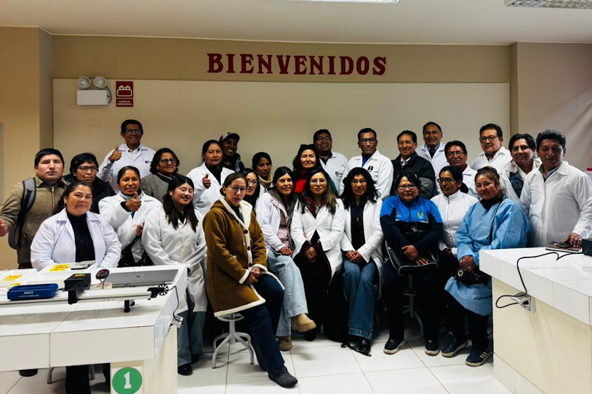 La capacitación fue dirigida a los docentes de Ciencia y Tecnología de la UGEL Melgar, en Puno.
