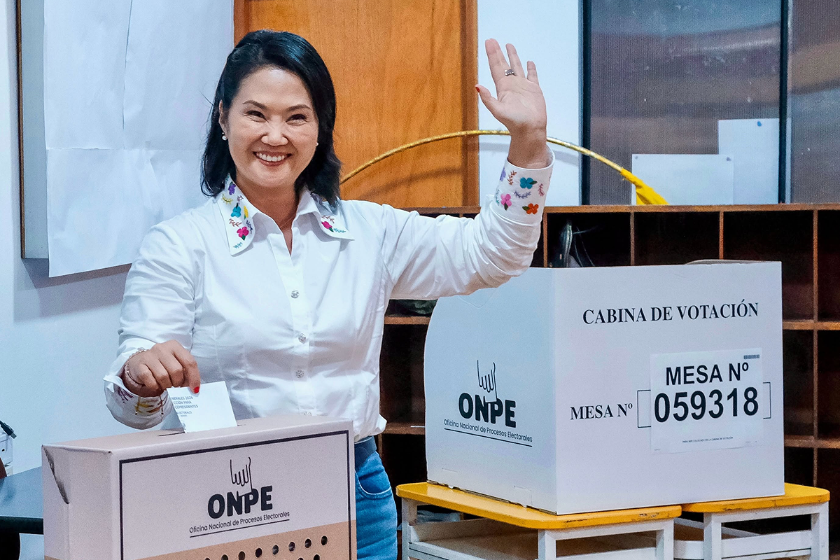 Keiko Fujimori tendrá una plaza difícil en el sur del Perú.