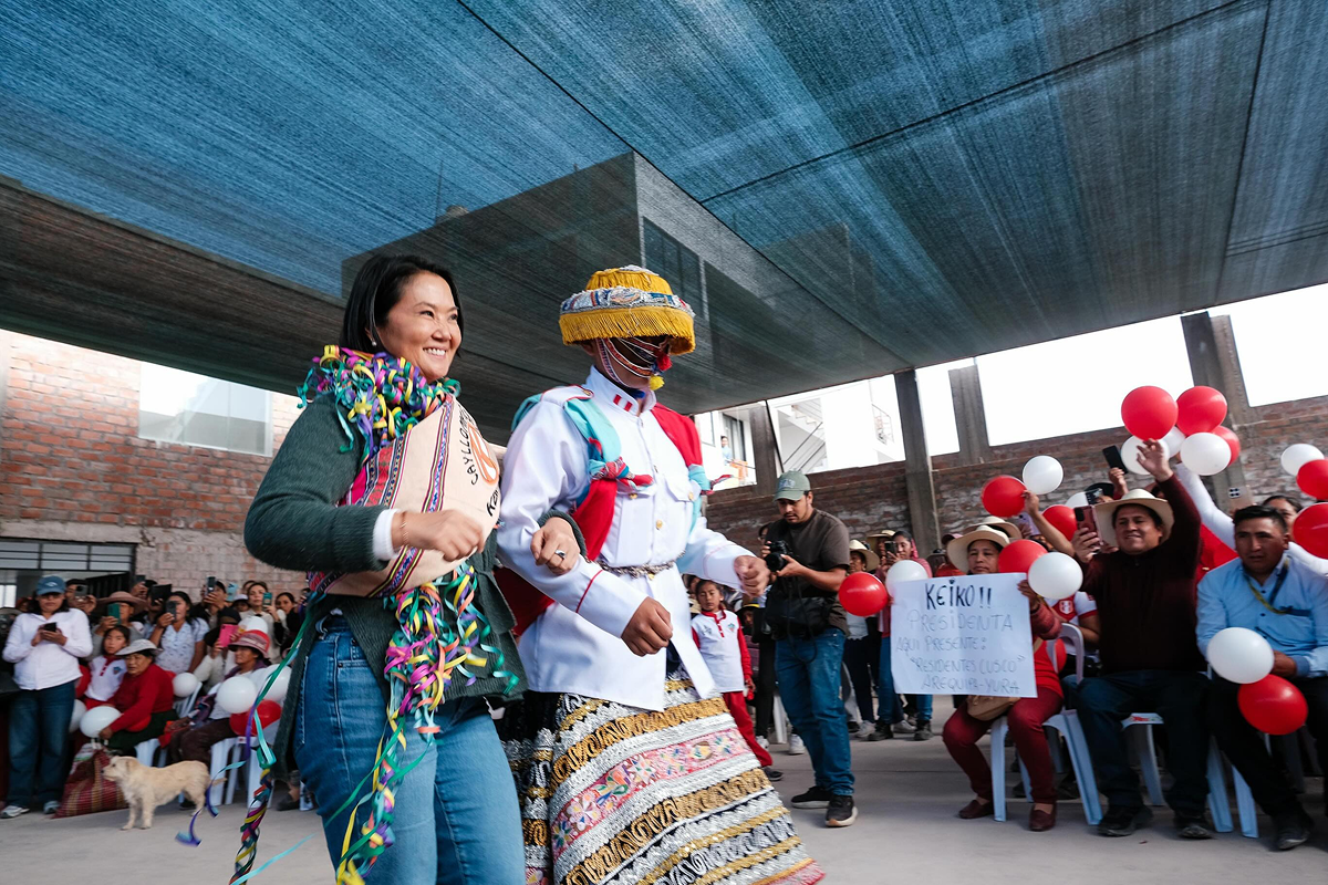 Keiko Fujimori tiene que hilar fino para ganar terreno en el sur del Perú.