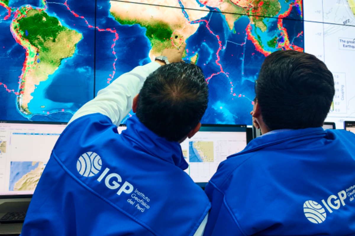 El Centro Sismológico Nacional (Censis) reporta los sismos registrados mediante la Red Sísmica Nacional y proporciona sus parámetros a las instituciones correspondientes y a la ciudadanía. Foto: IGP