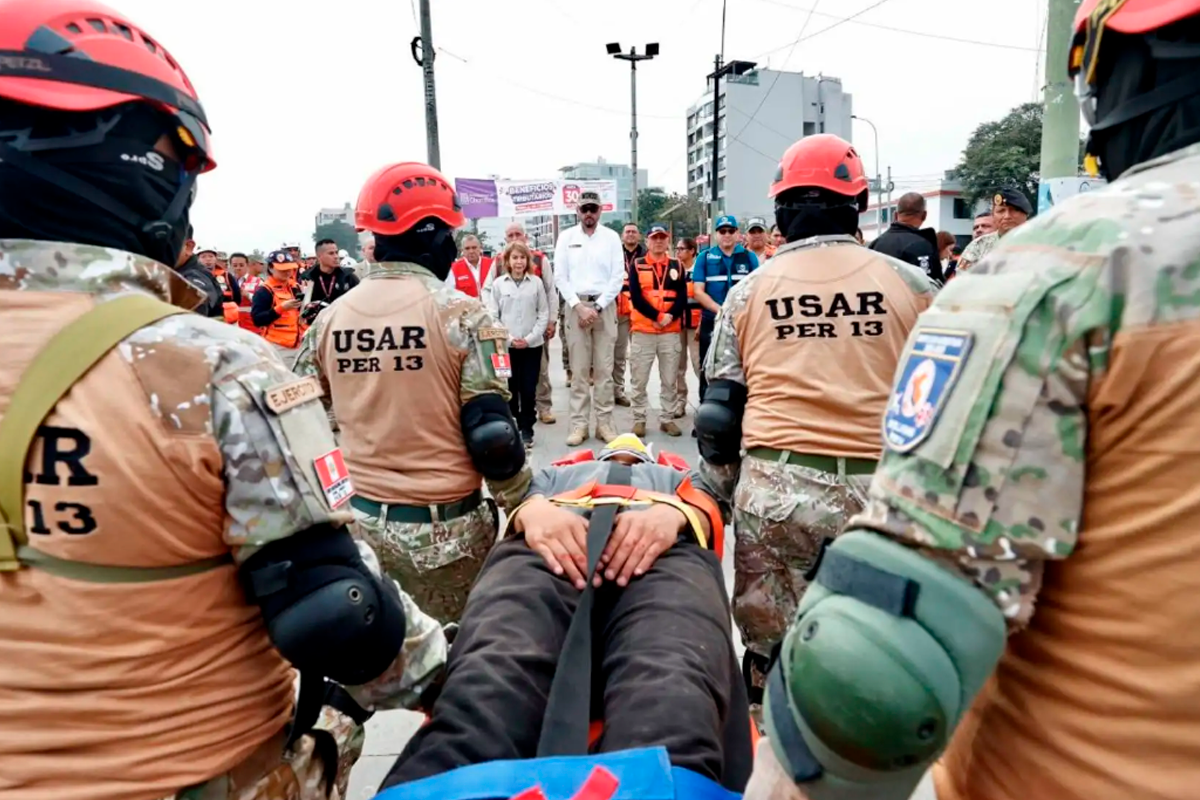 El próximo Simulacro Nacional Multipeligro en Perú está programado para el martes 13 de octubre de 2026. Foto: INDECI