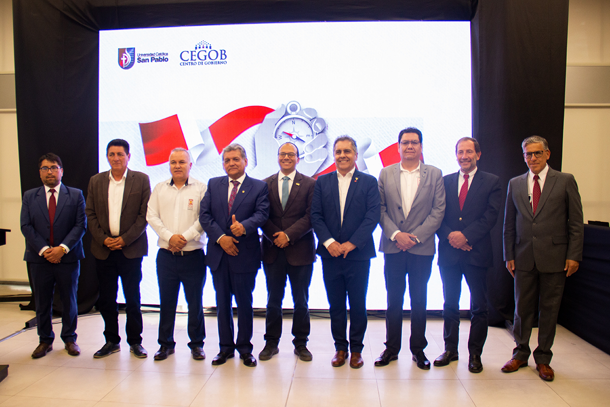 Candidatos a la Municipalidad Provincial de Arequipa participaron de “Brújula Electoral Arequipa 2026”.