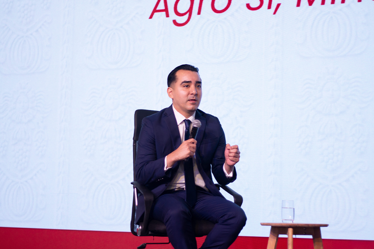 El funcionario del Midagri, Bruno Boccio, remarcó que históricamente la inversión en agricultura ha sido mínima.