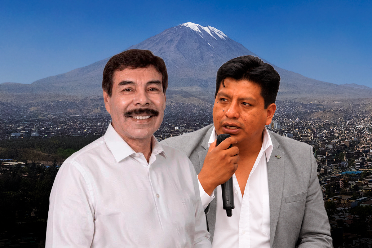 La segunda vuelta regional en Arequipa sería entre Alfredo Zegarra y Jenry Huisa.