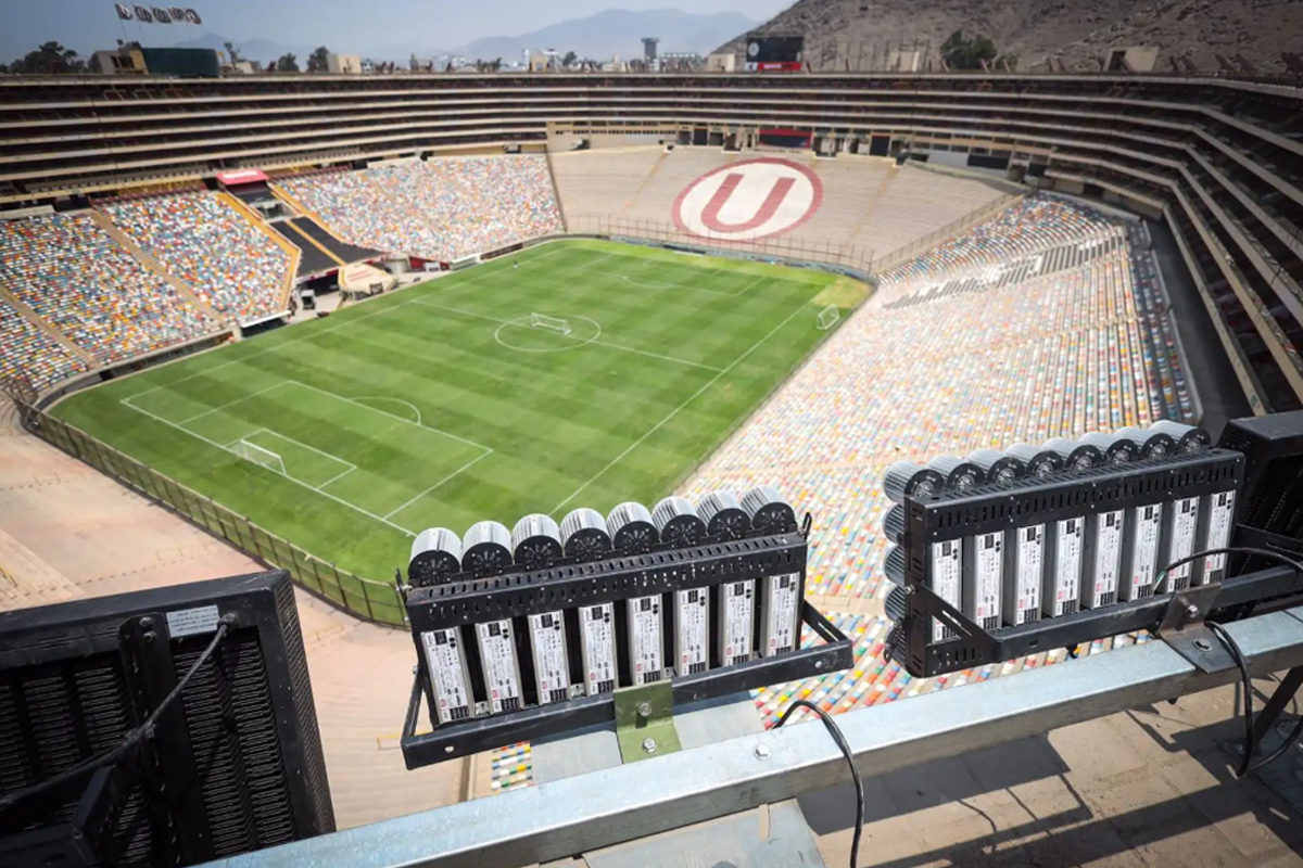 León XIV se reunirá con unos 30 mil jóvenes de entre 16 y 35 años durante la vigilia de oración programada en el Estadio Monumental de Lima. Foto: Andina